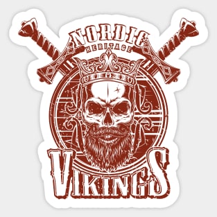 Nordic Heritage Vikings Sticker